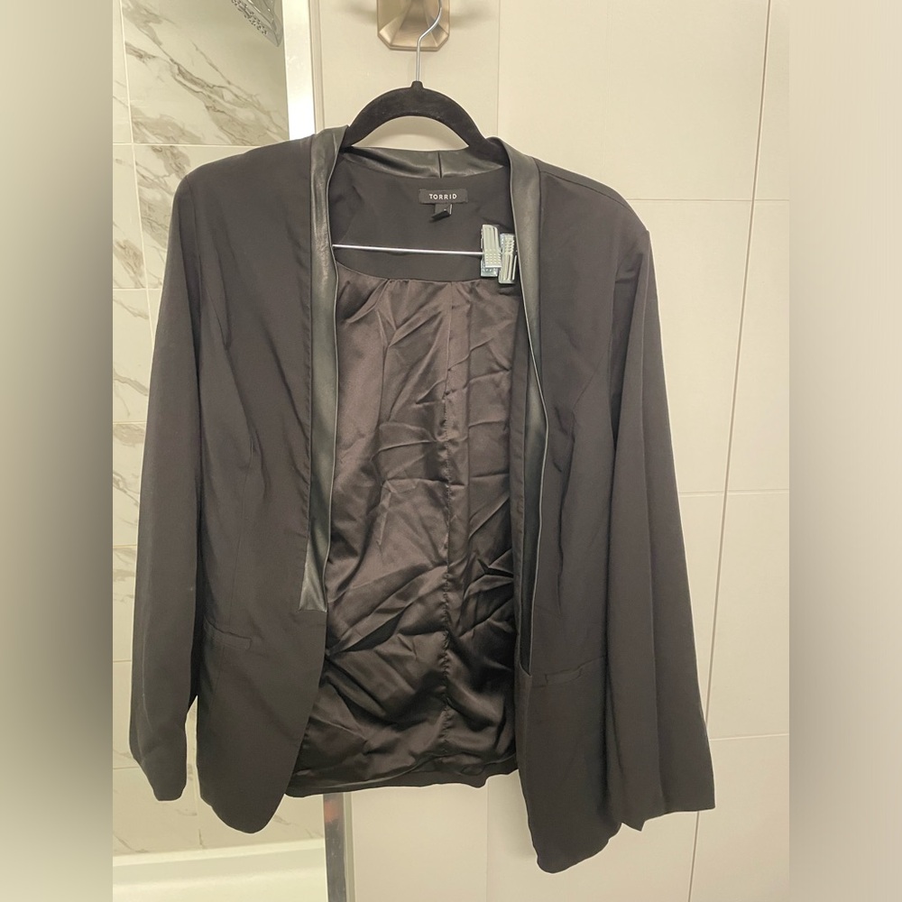 Torrid Black Blazer